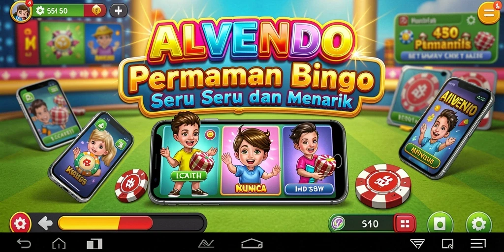 Tampilan menarik gameplay Bingo di ALVENDO, penuh tantangan dan keseruan.