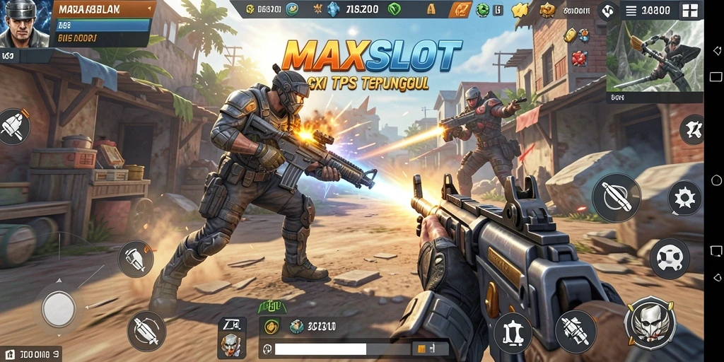 Tangkapan layar utama dari gameplay TPS MAXSLOT yang mendebarkan.